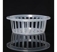 Cesta de clonación diseñada para aplicaciones de cultivo sin suelo, incluyendo sistemas DWC NFT y Ebb-and-Flow con integración estable de tuberías (A1 10 piezas)