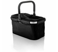 Cesta De Compras GENIUS 'Falko' Negra Con Asa Y Cierre