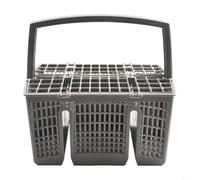 Cesta de cubiertos Bosch para Siemens para NEFF para CONSTRUCTA, pieza de repuesto 11018806 (equivalente a 668270), cesta de cubiertos para lavavajillas gris, compatible con SMZ5100 SZ73100 Z7863X0