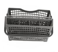 Cesta de cubiertos de plástico gris 2 en 1 para Siemens para Bosch, color
