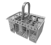Cesta de cubiertos para lavavajillas 20.7x16.1x12cm gris, Cesta universal para cubiertos para lavavajillas, Cesto para Cubiertos Caja de Recambio para Lavavajillas Multiusos para lavavajillas