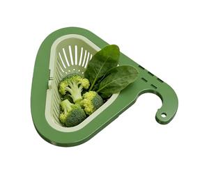 Cesta De Desague Para Fregadero - Estante para Drenaje Sin Taladro | Cesto Colador para Grifo de Cocina | Para Frutas Esponjas Utensilios Cocina Lavado Vajilla