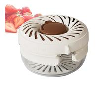 Cesta de Desagüe para Frutas,Recipiente Colador de Frutas | Cesto de Verduras con Asa Plegable para Cocina Despensa Fregadero Armario Ensalada Pasta Bayas