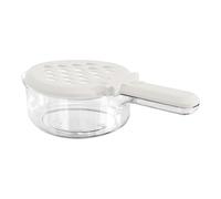 Cesta de drenaje, coladores de alimentos, almacenamiento compacto, resistente a la corrosión, sin BPA, multiusos, apto para lavavajillas, colado eficiente, cesta con asa para uso en cocina