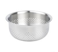 Cesta de drenaje de acero inoxidable con forma ergonómica y distribución de peso equilibrada para un manejo seguro durante las tareas de vertido y drenaje (lavabo de tren de 17 cm)