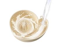 Cesta de drenaje de caracoles, PP de alimenticio, escurridor de ensalada, colador giratorio para frutas y frutas, con colador para tomate cherry, frambuesa, arándano, ciruela