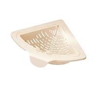 Cesta de drenaje magnética para fregadero, estante de drenaje automático con fuerte succión, colador de restos de verduras y frutas para fregadero de cocina, estante de esquina de silicona para una