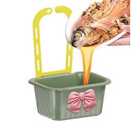 Cesta de drenaje para fregadero - Frutas y rejilla de drenaje montada en grifo - Recipiente versátil para guardar arroz jabón carne para cocinar en la cocina y el baño