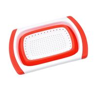 Cesta de drenaje para lavado de frutas y verduras de cocina, escurridor de platos, colador de extensible para frutas y verduras, escurridor plegable, filtro, herramienta de almacenamiento de
