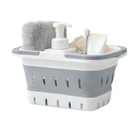 Cesta de Ducha - Baño Plegable, Porta Artículos De Tocador Portátiles | Organizador Ligero Con Asa Almacenamiento Plegable Para Gimnasio Dorm College Apartamento Camping Ducha Tra