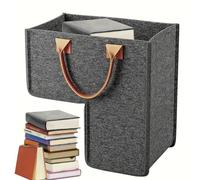 Cesta de escalera - Organizador que ahorra espacio | Bolsa de cesta de lavandería en forma de L | para escalera de madera alfombrada, ático, villa, lavandería, zapatos, manta, juguete