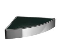 Cesta de esponja de esquina emco loft, fijación de pared oculta, inserto de p...