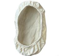 Cesta de fermentación de algodón y lino transpirable para hornear pan rústico (21 x 15 x 8 cm)