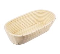 Cesta de fermentación de masa de pan de ratán 1 kg / 26x13x9 cm