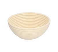 Cesta de Fermentación de Pan, Cesta de Fermentación de Pan Lavable, Cestas de Fermentación, Moldes para Hornear de Forma Innovadora, Cesta de Fermentación de Pan Profesional(Beige redondo 20 * 8CM)