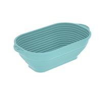 Cesta de fermentación de pan plegable resistente al calor cuencos de silicona banneton de gran capacidad en diferentes formas para hornear en casa y almacenamiento de alimentos