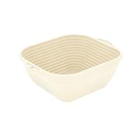 Cesta de fermentación de pan plegable resistente al calor cuencos de silicona banneton de gran capacidad en diferentes formas para hornear en casa y almacenamiento de alimentos