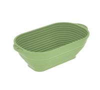 Cesta de fermentación de pan plegable resistente al calor cuencos de silicona banneton de gran capacidad en diferentes formas para hornear en casa y almacenamiento de alimentos