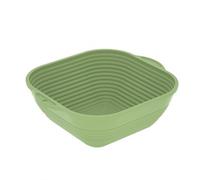 Cesta de fermentación de pan plegable resistente al calor cuencos de silicona banneton de gran capacidad en diferentes formas para hornear en casa y almacenamiento de alimentos