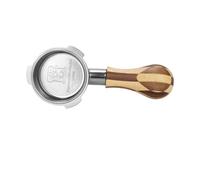 Cesta De Filtro, Accesorios For Máquina De Café Expreso, Herramienta Barista, Compatible Con Delonghi Dedica EC680 EC685, Portafiltro Sin Fondo De Café De 51mm Desnudo.(Homix Double-Spout)