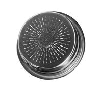 Cesta de filtro de acero inoxidable 304 de 58 mm de doble capa, cuenco de polvo, herramienta de filtrado de granos de café, adecuada para cesta de filtro de máquina de café