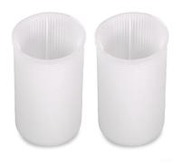 Cesta de filtro de bomba de piscina, 130 x 70 x 74 mm, tamiz de succión para prefiltro para bombas de circulación SPS 50, eficiencia mejorada (2 unidades)
