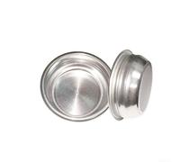 Cesta de filtro de café, cuenco doble de acero inoxidable de 58 mm para máquina de portafiltro Breville, accesorios de máquina de café espresso, pieza de vajilla de café (2 tazas)