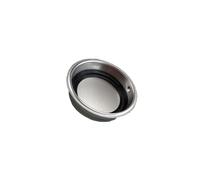 Cesta de filtro de café de 51 mm, herramienta de filtrado de granos de café, textura de acero inoxidable, adecuada para máquina, hogar u oficina