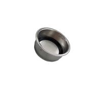 Cesta de filtro de café de 51 mm, herramienta de filtrado de granos de café, textura de acero inoxidable, adecuada para máquina, hogar u oficina