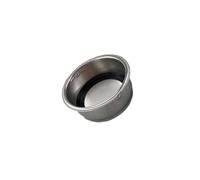 Cesta de filtro de café de 51 mm, herramienta de filtrado de granos de café, textura de acero inoxidable, adecuada para filtro de máquina