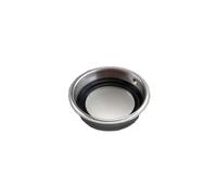 Cesta de filtro de café de 51 mm, herramienta de filtrado de granos de café, textura de acero inoxidable, adecuada para filtro de máquina
