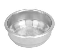 Cesta de filtro de café de acero inoxidable de 58 mm Piezas de repuesto de máquina de café de filtro de dosis doble de una sola capa