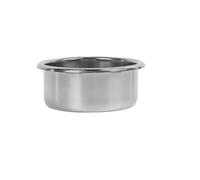 Cesta De Filtro De Café Expreso De Alta Extracción De Precisión, Acero Inoxidable, Compatible Con IKAPE, For Portafiltro Sin Fondo(Silver 54MM (18g))