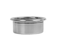 Cesta De Filtro De Café Expreso De Alta Extracción De Precisión, Acero Inoxidable, Compatible Con IKAPE, For Portafiltro Sin Fondo(Silver 58MM (22g))