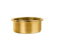 Cesta De Filtro De Café Expreso De Alta Extracción De Precisión, Acero Inoxidable, Compatible Con IKAPE, For Portafiltro Sin Fondo(Glod 54MM (18g))