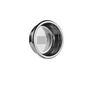 Cesta De Filtro De Café Matrix Precision, Compatible Con MUVNA, 51/53 / 58mm, Máquina Herramienta Portafiltro De Acero Inoxidable De Doble Capa(53mm 16g Silver)