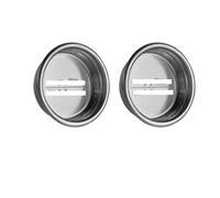 Cesta De Filtro De Café Wing Shadow, Compatible Con MUVNA, Doble Capa 51/53/58 Mm Accesorios For Espresso Cestas Barista Profesional De Precisión(53mm 16g 2Pc)