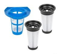 Cesta de filtro HEPA de repuesto para aspiradora Vacmaster VSD1801 VSD1001, juego de 3 piezas lavables que captura partículas de 3 micras y más grandes para mejorar la limpieza del aire