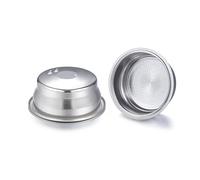Cesta de filtro presurizada compatible con Breville Sage BES870/875/880/878/890 bambino plus BES 500 filtro de doble pared de dos tazas, accesorios de repuesto para cafetera de 54 mm