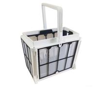Cesta de filtro ultrafina para limpiador de piscinas diseñada con marco ABS resistente para una captura eficaz de desechos y comodidad de mantenimiento (9991457-R1)