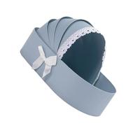 Cesta de flores vacía con forma de cuna, caja de regalo de cartón para baby showers, bodas, día de San Valentín, caja de arreglos florales