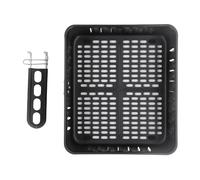 Cesta de freidora Acero inoxidable Canasta de freidora anti stick Stick Para Air Fryer lavavajillas Safe Strialable Many 6L Capacidad