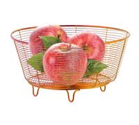 Cesta De Frutas De Acero Inoxidable - Bol De Frutas 22x12x12cm, Cesta Resistente Para Encimera De Cocina, Bol De Fruta Estilo Escandinavo Para Mesa De Café, Sala De Estar O Mesa De Comedor, Soporte