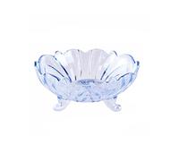 Cesta de frutas y verduras para encimera, cuenco de cristal de estilo europeo, plato de frutas grueso, plato de frutas para el hogar, dulces, aperitivos, sala de estar, mesa de café, cuenco de frutas