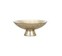 Cesta de frutas y verduras para encimera, cuenco para el hogar, plato de frutas de cristal, sala de estar, mesa de café creativa, plato de aperitivos, plato alto, centros de mesa de forma abierta