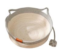 Cesta de Gato Desgaste Resistente a la Cama de Cesta de Gato Ceta de con una Bola de Cuerda Bola de Nido para Dormir para Mascotas de Interior Menos de 7.5 kg