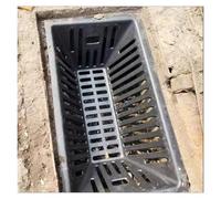 Cesta de intercepción de residuos de hundimiento profundo, protector de drenaje y recogedor de basura para evitar obstrucciones en sistemas de salida e infiltración de agua de lluvia