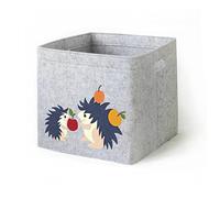 Cesta de juguete,cesta de almacenaje,organizador de juguetes 33x33x33cm Lucky Sign-care(erizo)