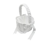 Cesta de la Niña de la Boda, Diseño Lindo Bowknot, para Bodas, Fiestas, Decoraciones de Banquetes, Satén y Material de Cinta