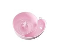 Cesta de lavado de frutas autolimpiable, cesta de drenaje con colador, colador y tamiz para cocina, escurridor sin agujeros para pasta, verduras y frutas (rosa)